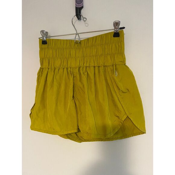 Free People The Way Home Shorts in Sparkling Citrus Size MEDIUM - Picture 3 of 6